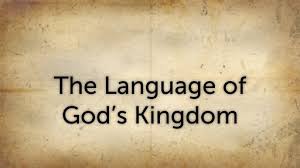 image on the language of the kingdom